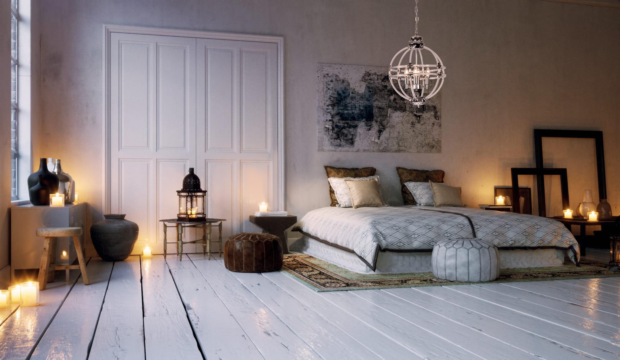 LAMPA WISZĄCA NOTINGHAM styl hampton szklano-metalowy sferyczny klosz 3