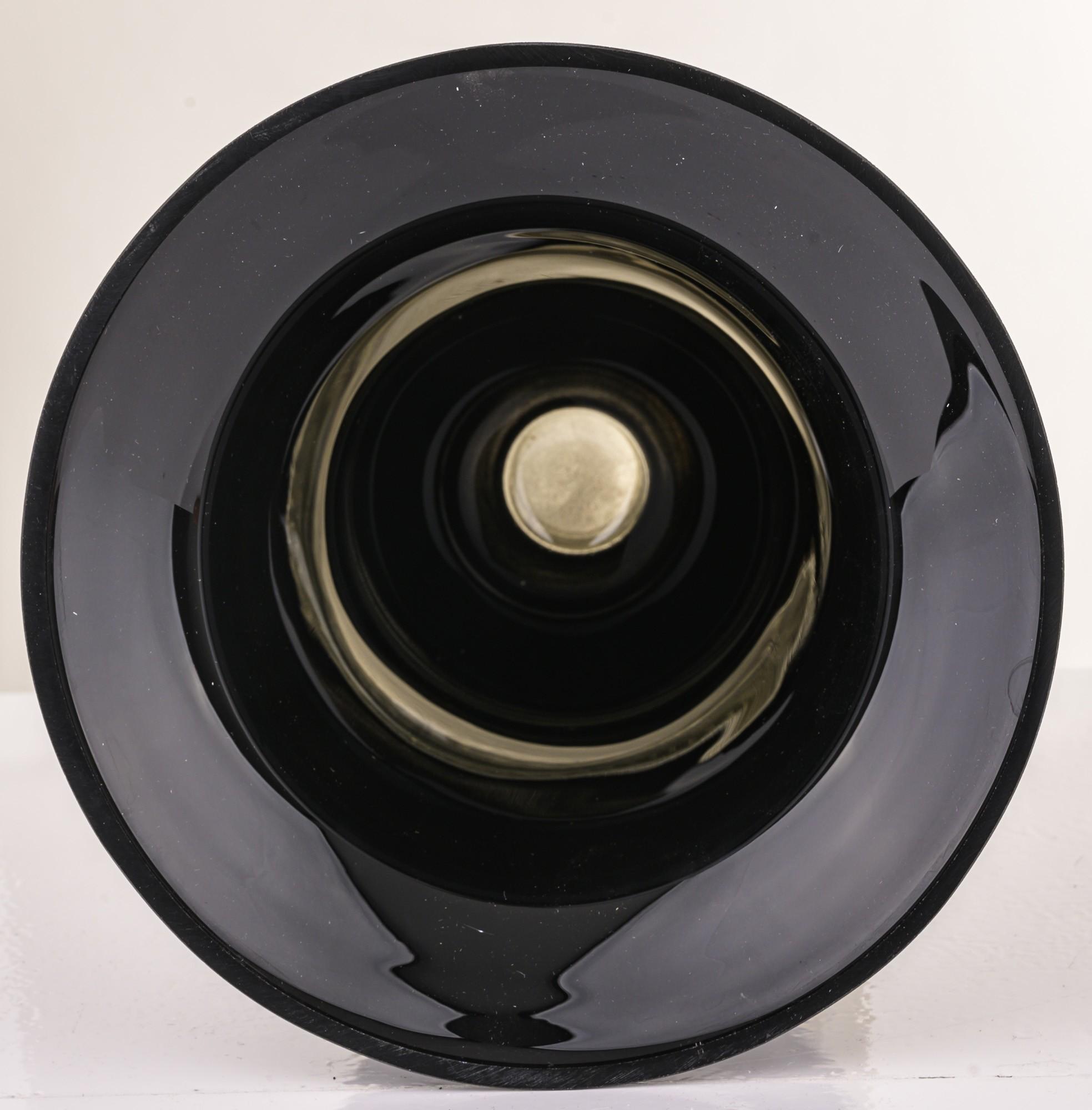 WAZON szklany czarno-złoty glamour4