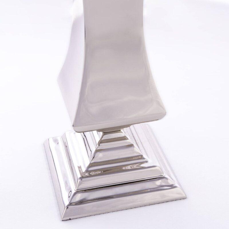 ŚWIECZNIK JASMINE metalowo szklany styl nowojorski