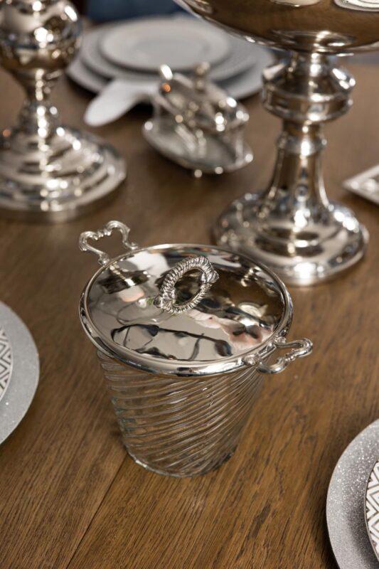 COOLER szklany w stylu glamour 2