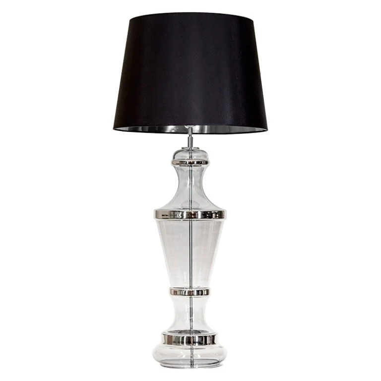 LAMPA STOŁOWA 4concepts Roma Platynowa Piękna