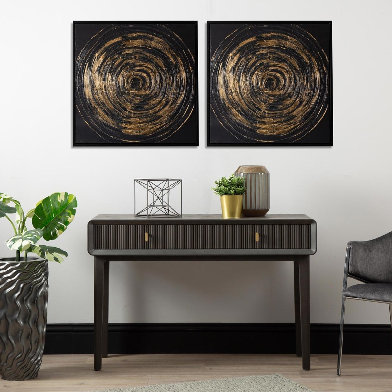 obraz-czarne-tlo-zloty-okrag-oryginalny-czarne-obramowanie-kompozycja-2