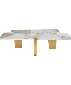 Alternative view of SESSEL mit Armlehnen, goldenes Gestell, cremefarbener Sitz, Glamour-Stil